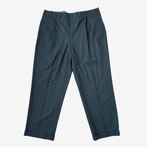 Oxford Clothes for Barneys New York Wool Pleated Trousers - Size 42